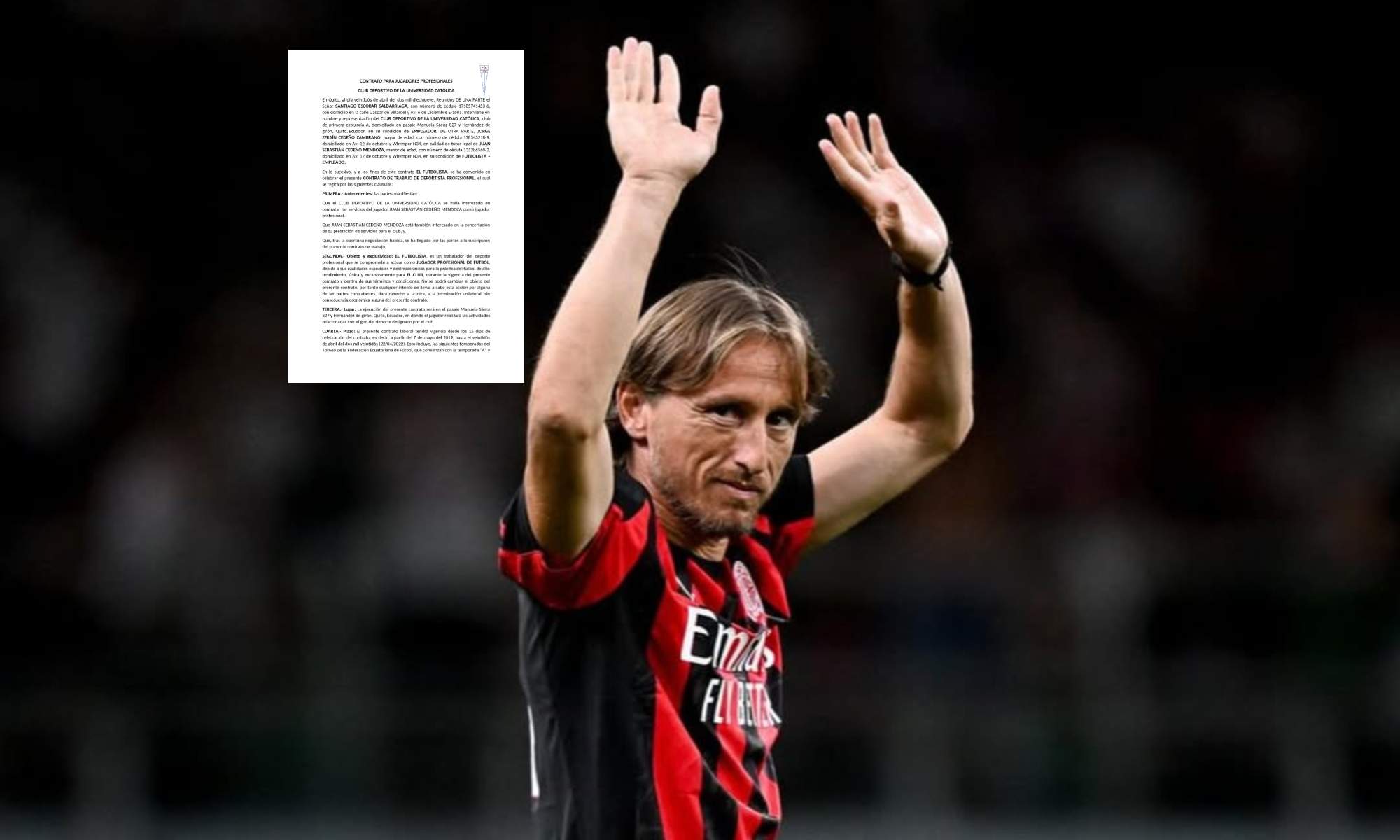 Luka Modric podría volver a Madrid en un año