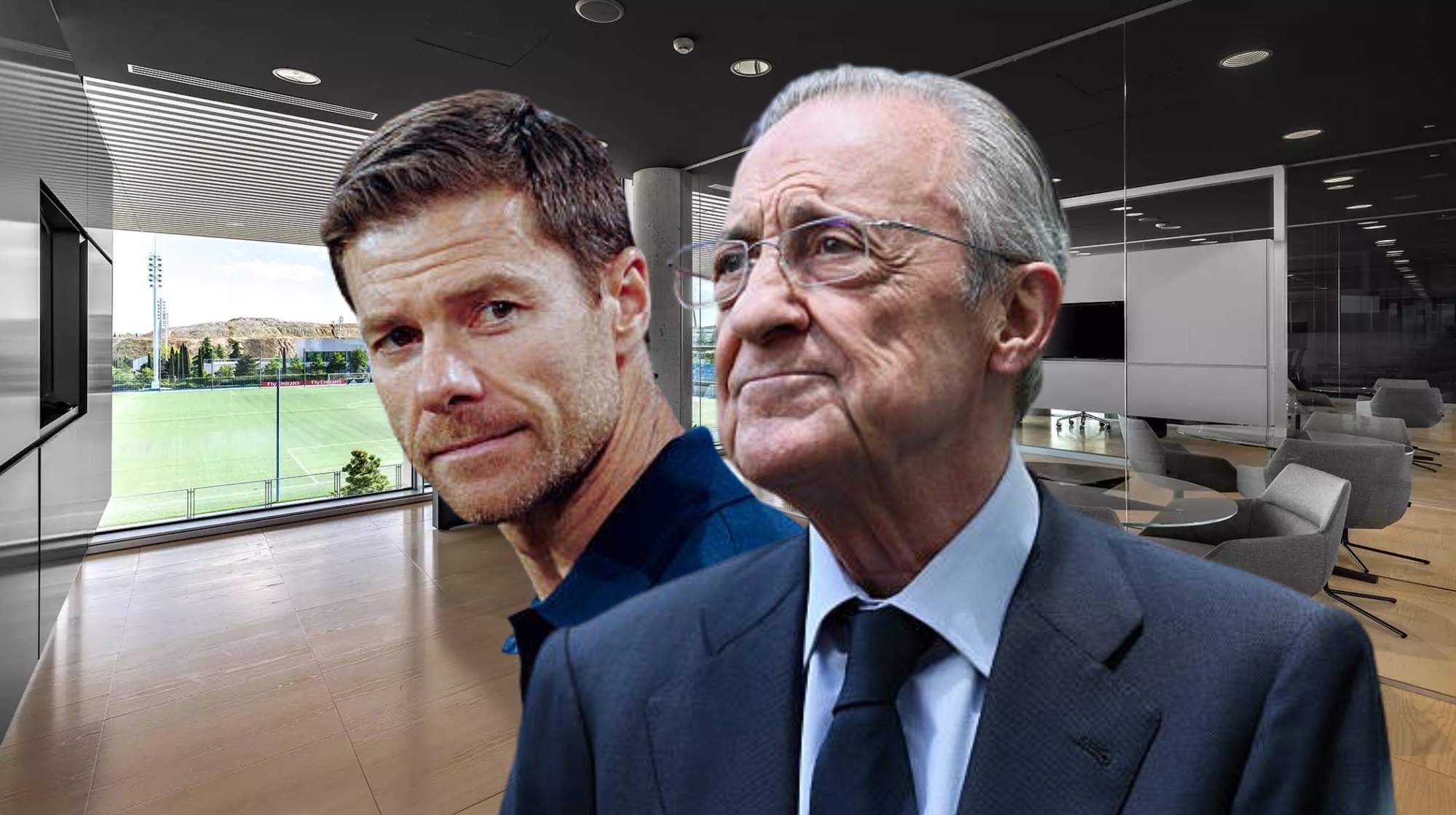 Así fue la última reunión entre Xabi Alonso y Florentino Pérez por el mercado. 