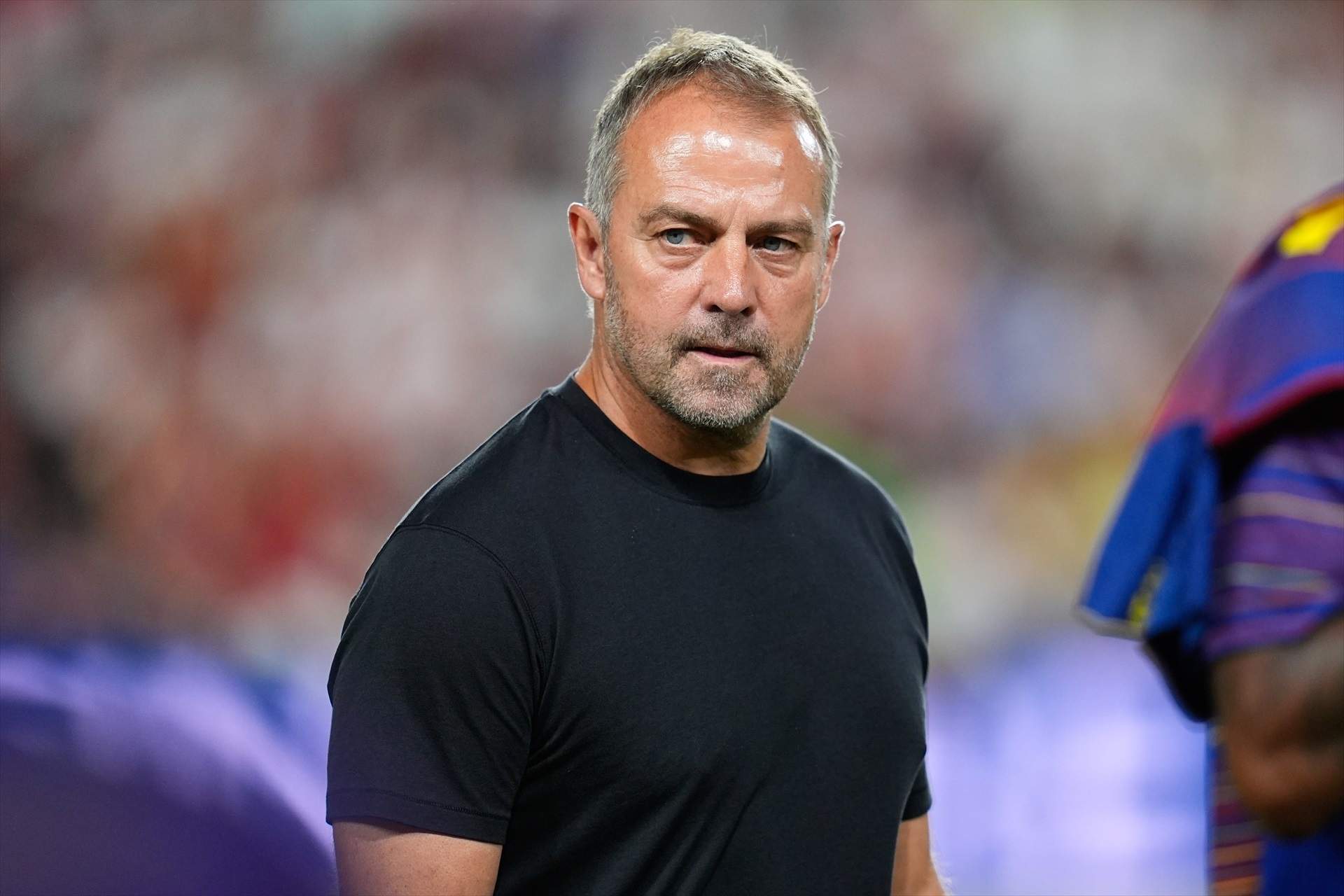 Hansi Flick enfadado