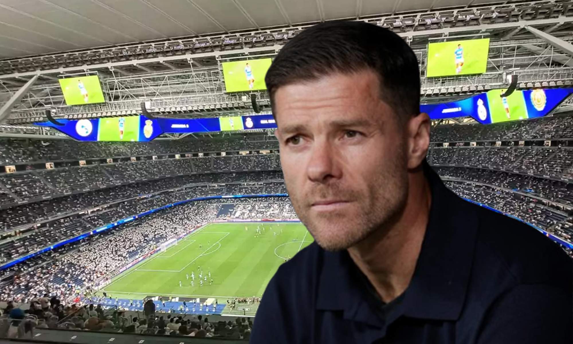 Xabi Alonso y el Santiago Bernabéu.