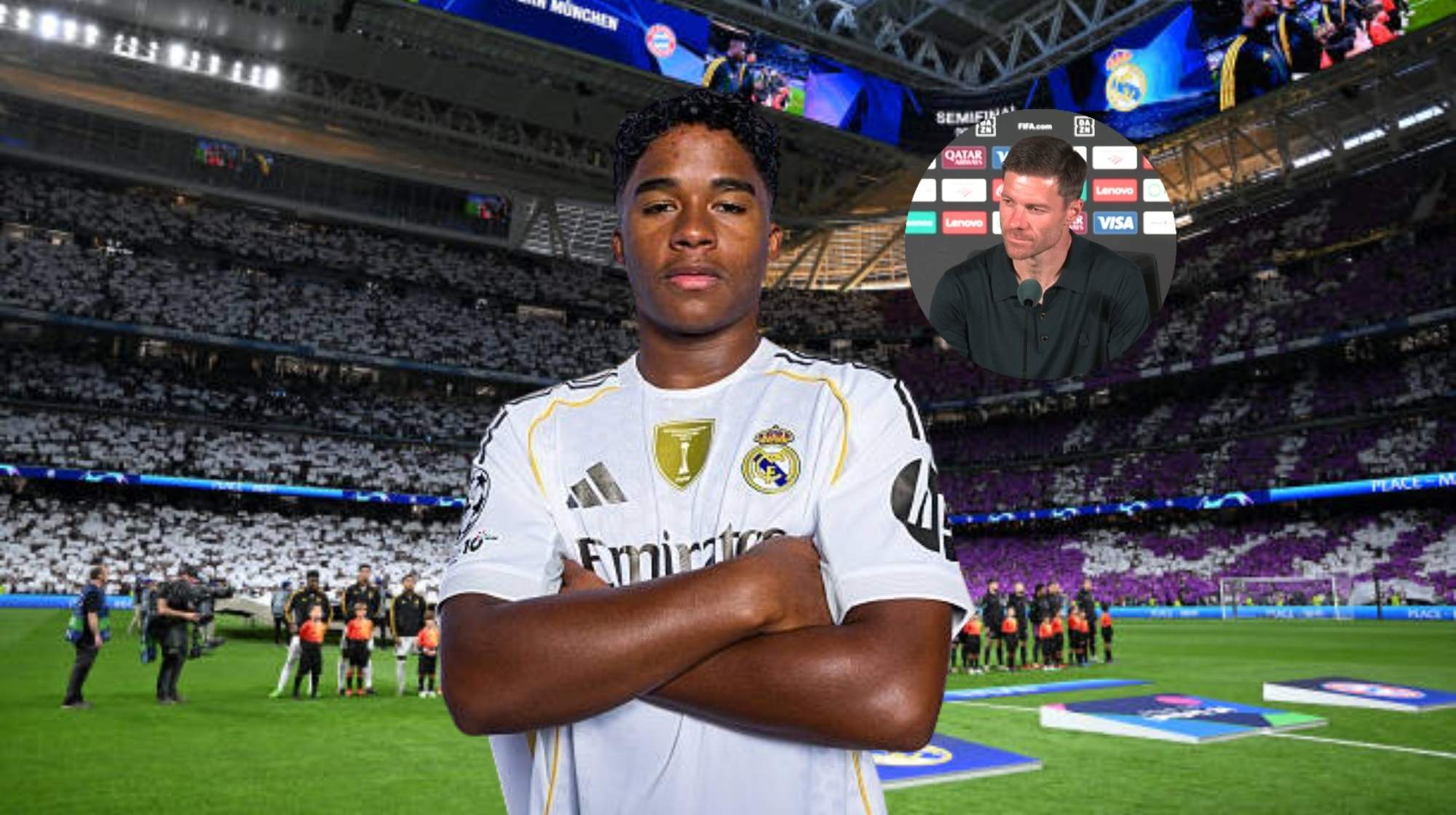 Endrick ya avisa a Xabi Alonso. 