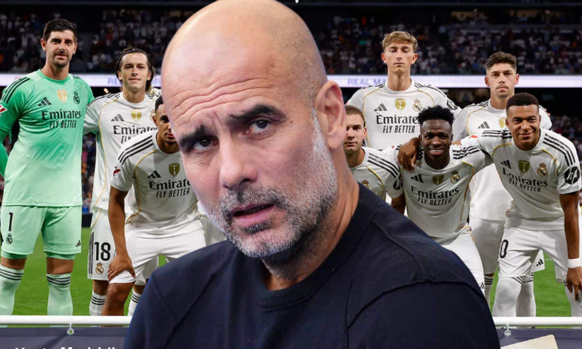Pep Guardiola y Real Madrid