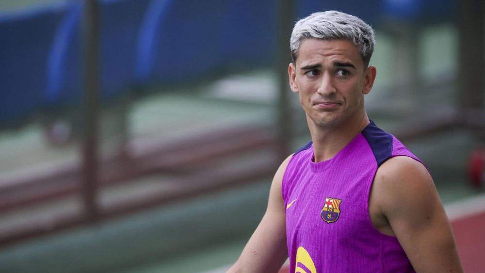 Gavi con el FC Barcelona