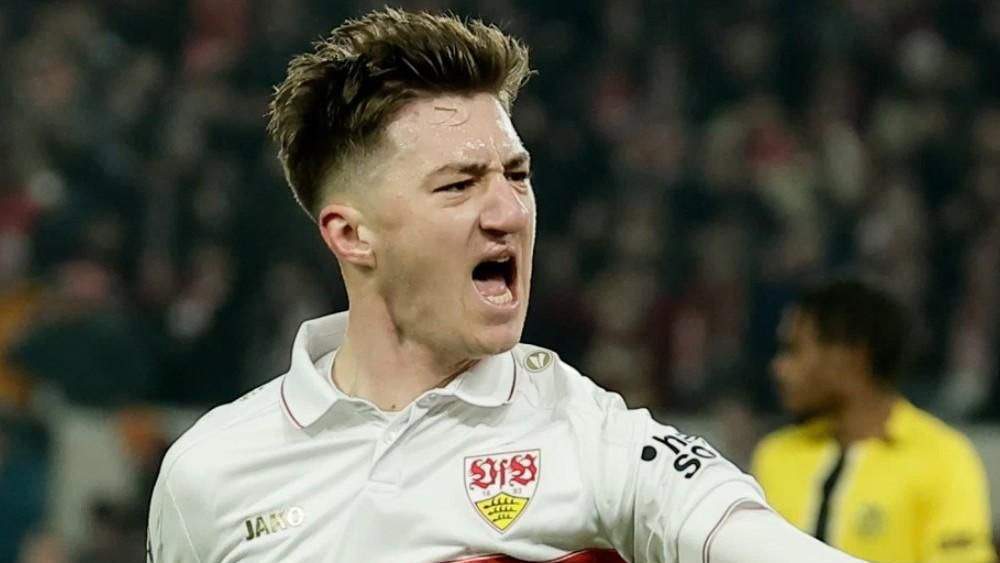 Stiller con el Stuttgart