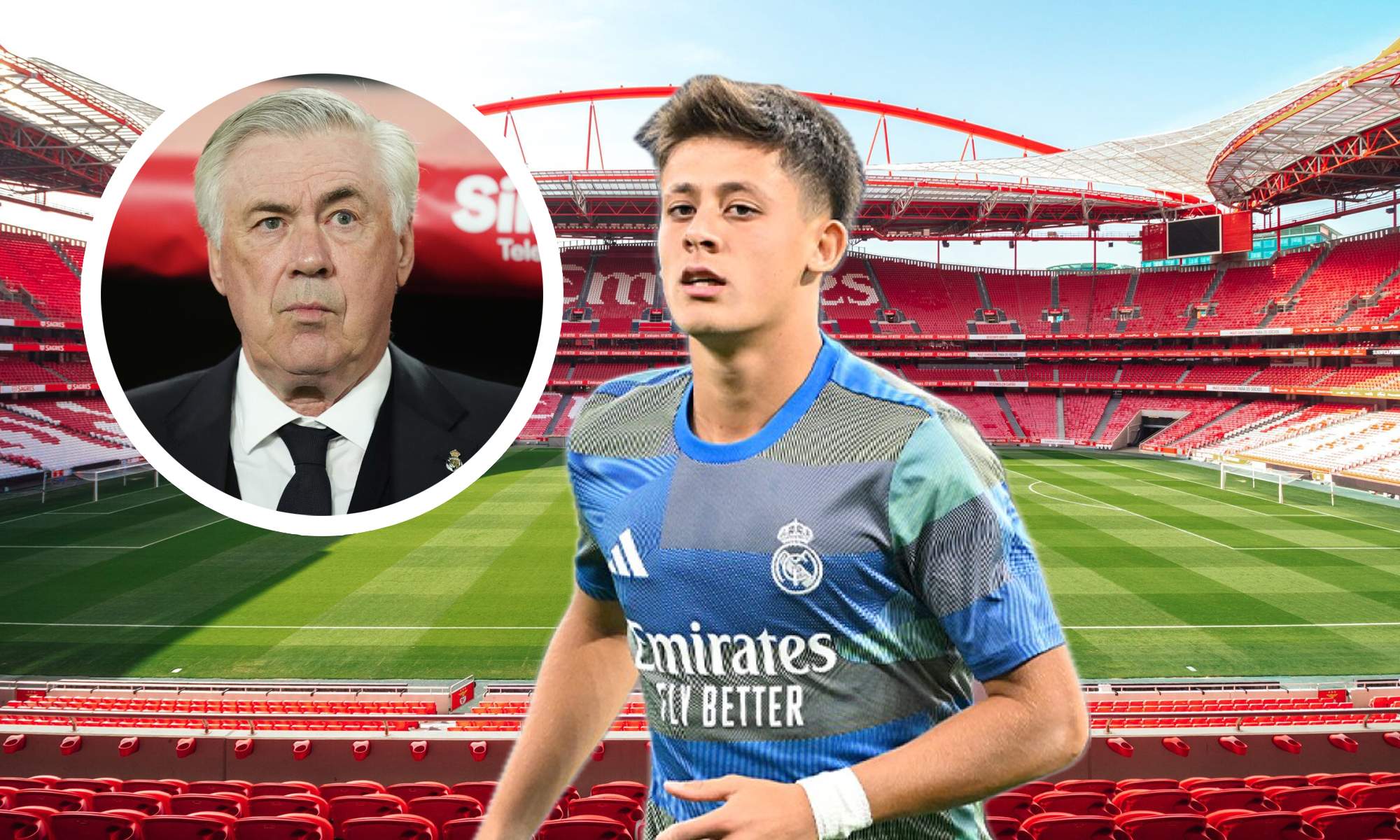 Ancelotti iba a mandar a Arda Güler al Arsenal Ancelotti iba a mandar a Arda Güler al Arsenal