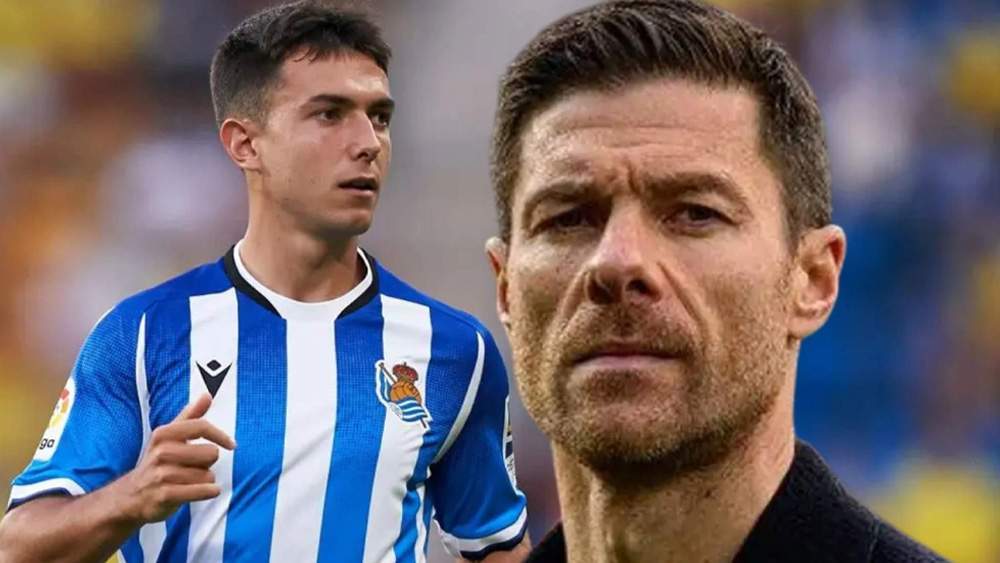 Zubimendi y Xabi Alonso Zubimendi y Xabi Alonso