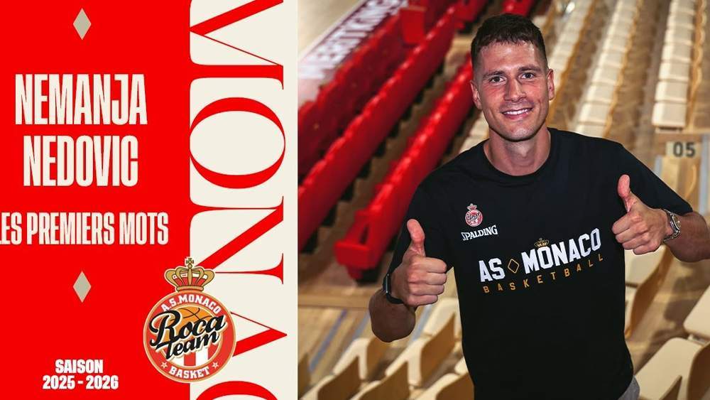 Nemanja Nedović con el Mónaco