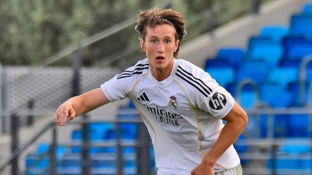 Joan Martínez con el Castilla