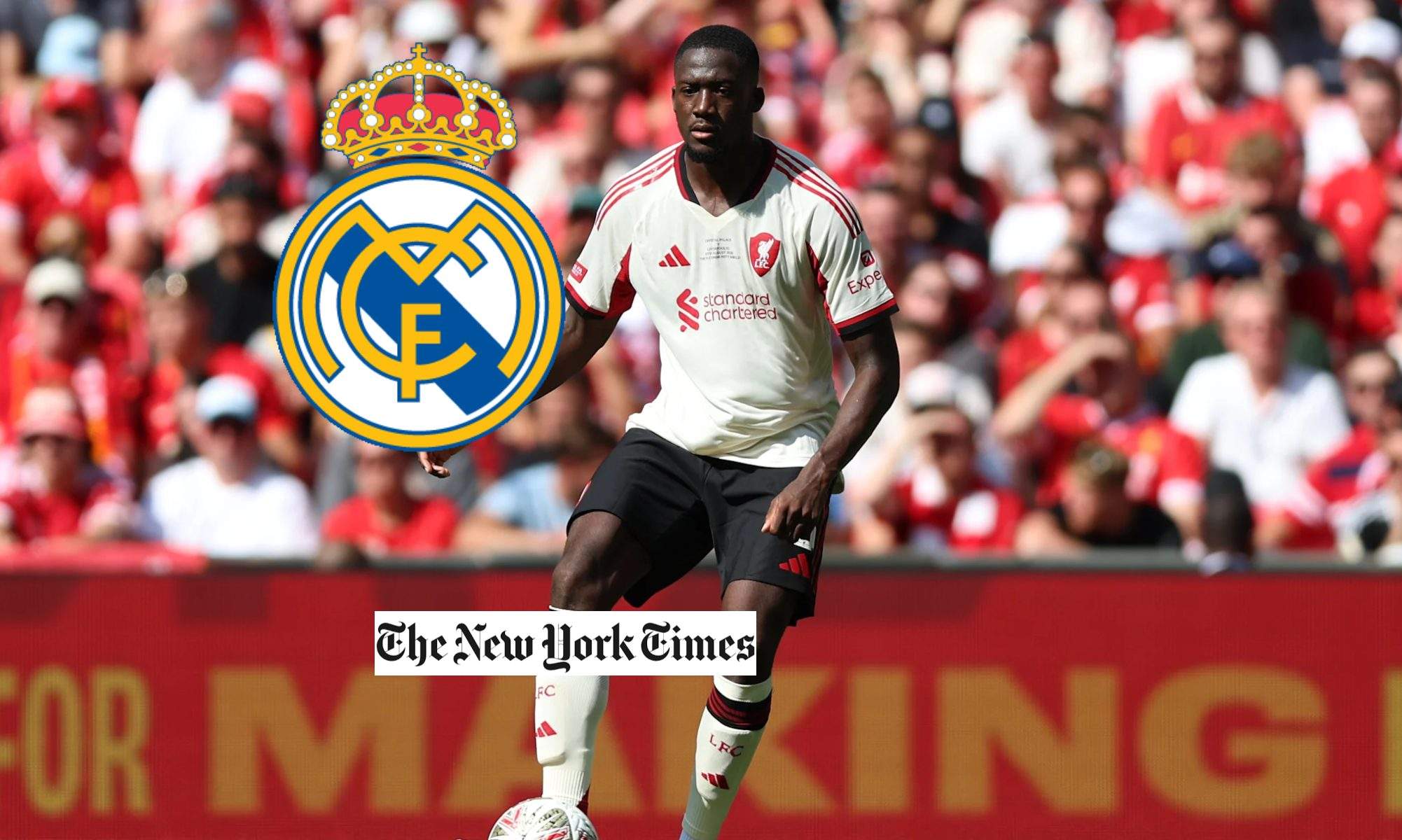 El Madrid cerca de Konaté según New York Times