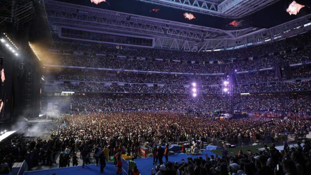 concierto bernabeu lleno concierto bernabeu lleno