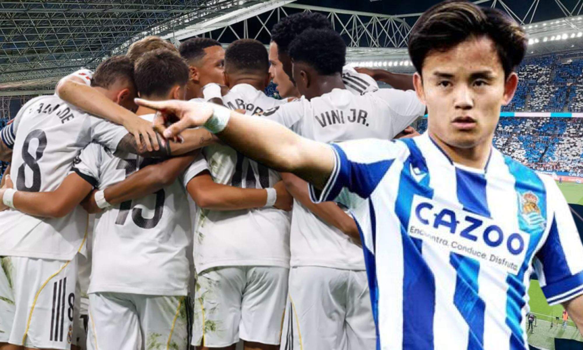 Takefusa Kubo se prepara al máximo para recibir al Real Madrid en el Reale Arena
