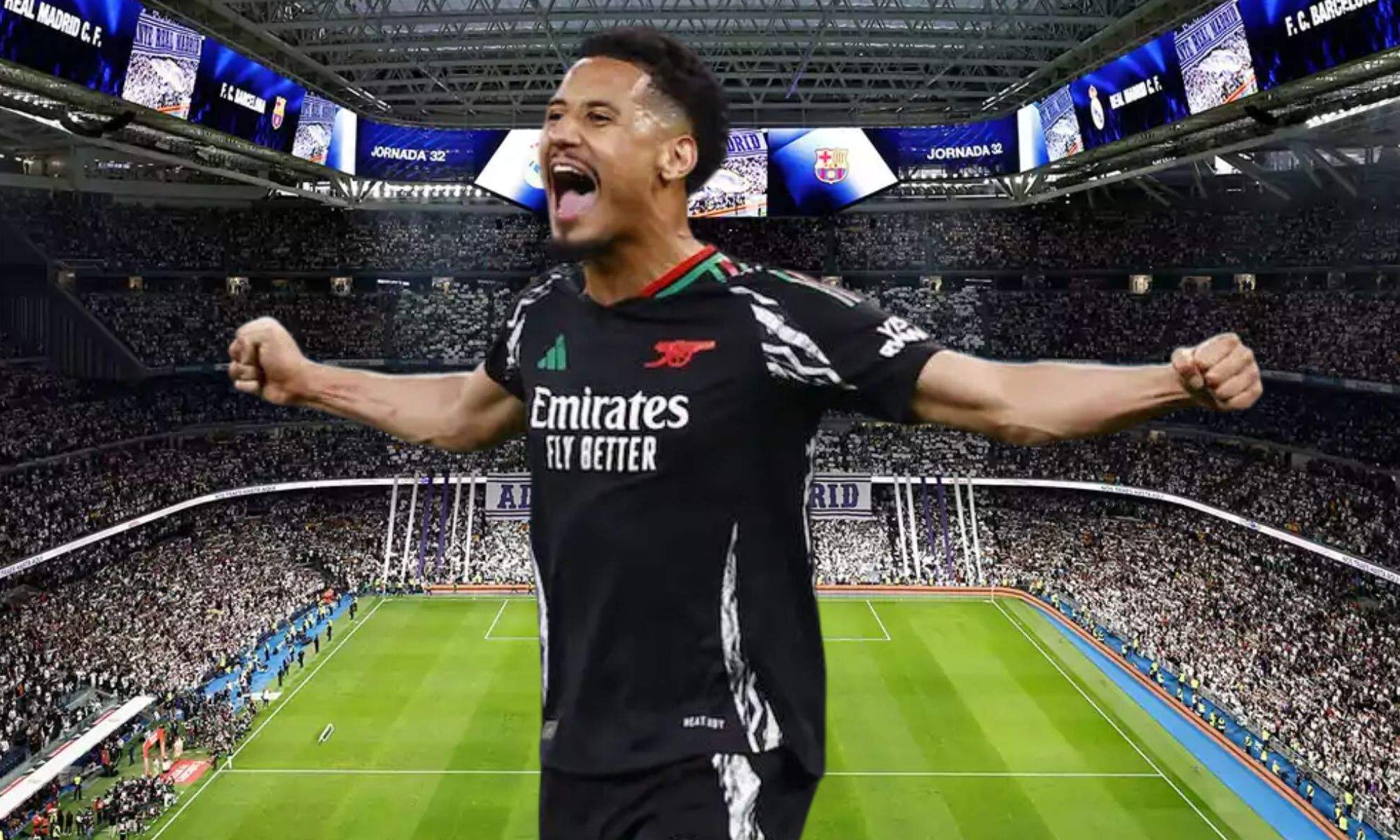 El Real Madrid no pierde de vista el futuro de William Saliba