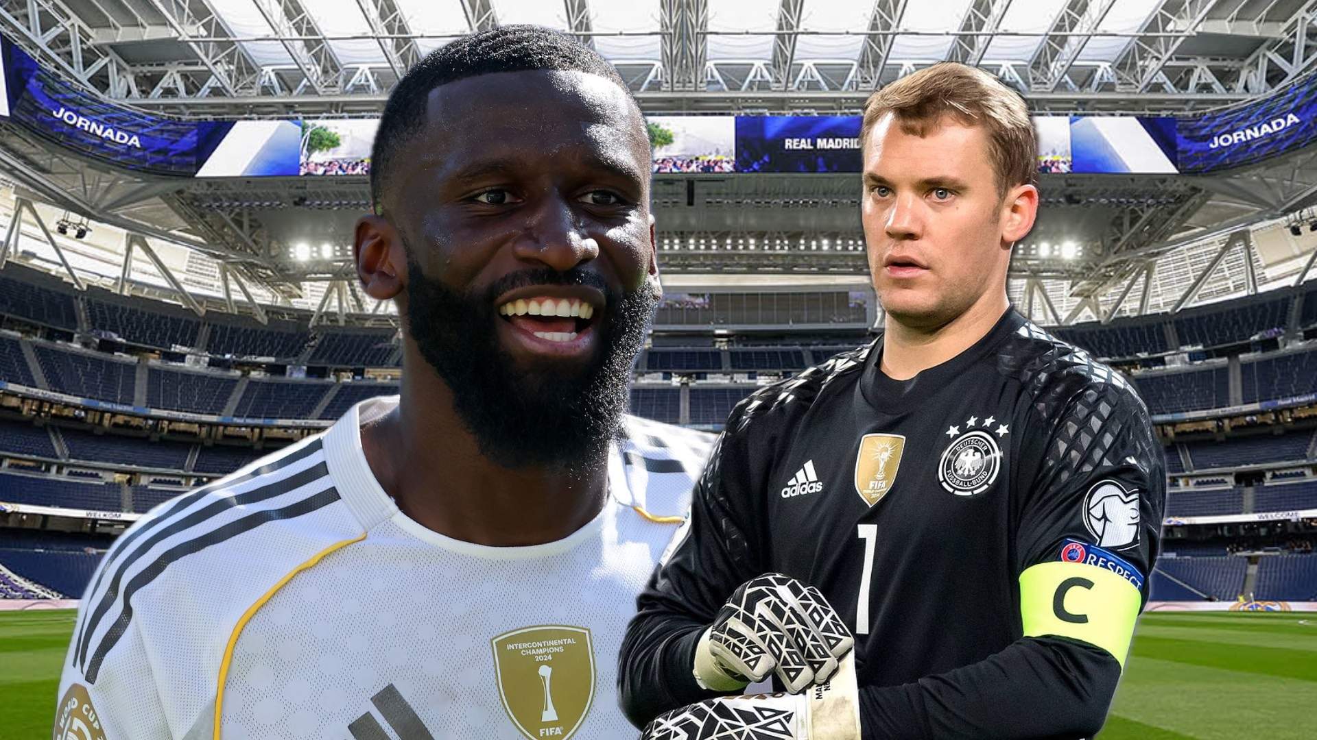 Rudiger ha pedido a Neuer Rudiger ha pedido a Neuer