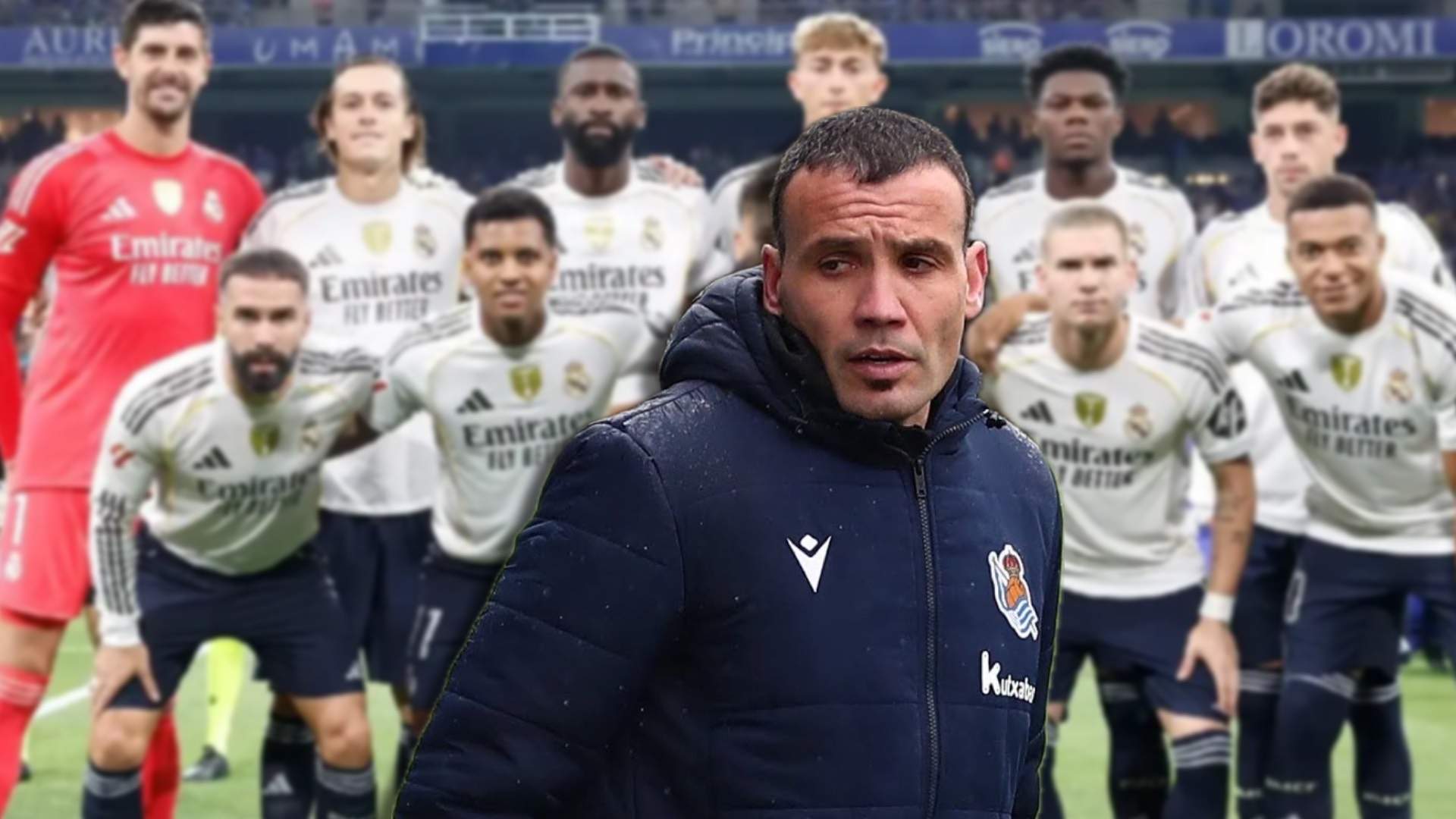 El entrenador de la Real, amenazado antes de medirse al Real Madrid