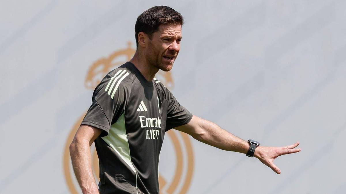 xabi alonso realmadrid entrenamiento