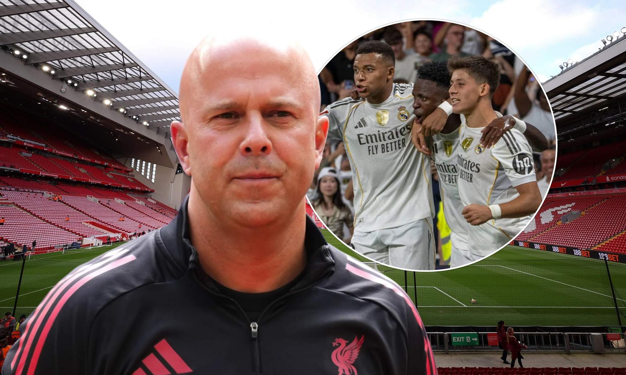 Arne Slot confirma que quiere quitarle un jugador al Real Madrid