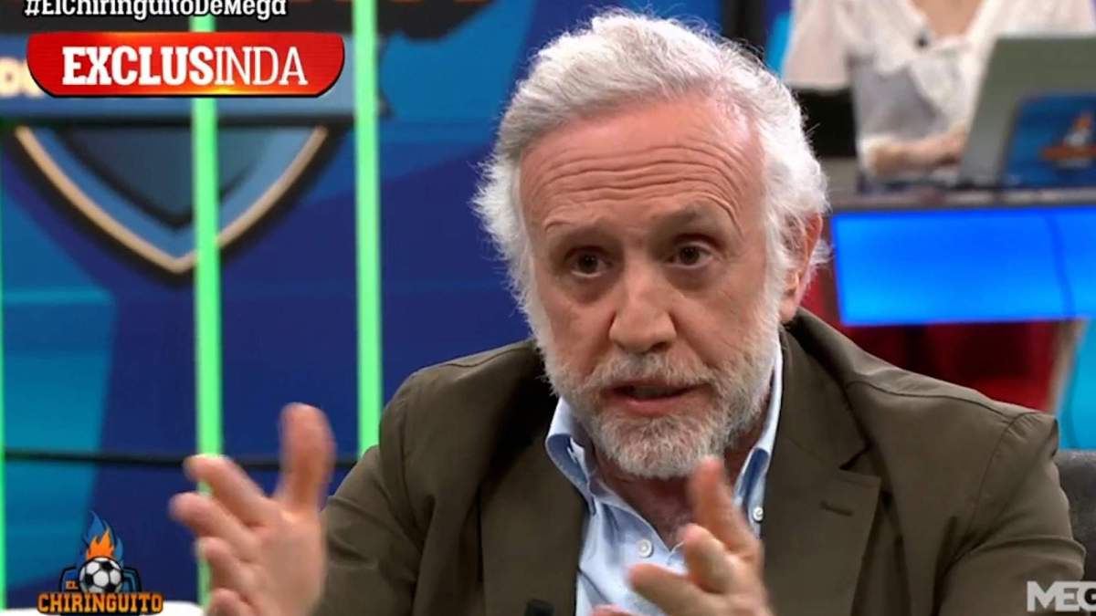 Eduardo Inda en un programa de El Chiringuito. Eduardo Inda en un programa de El Chiringuito.