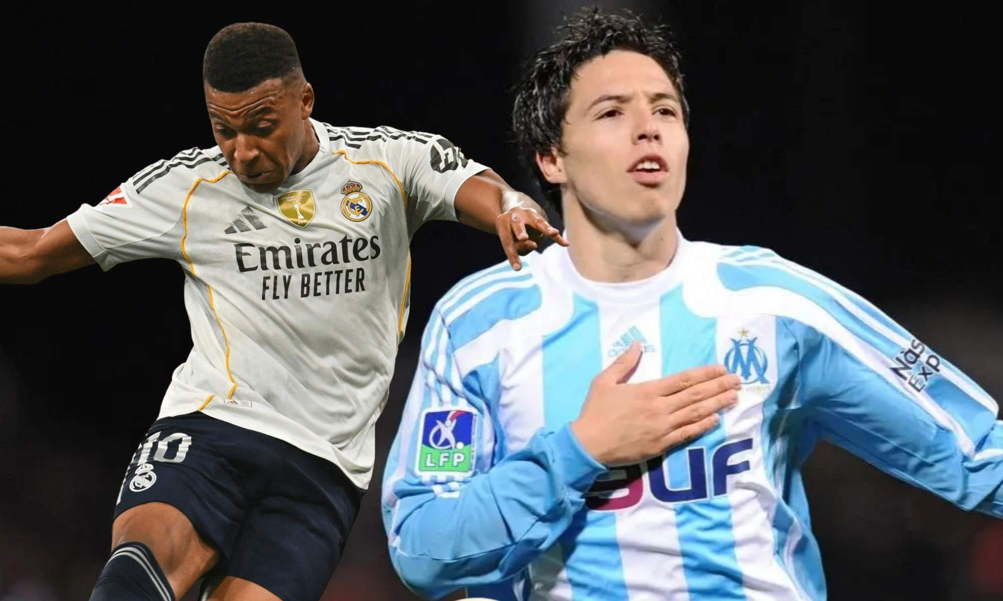 Nasri raja contra Mbappé por no tener carnet de conducir