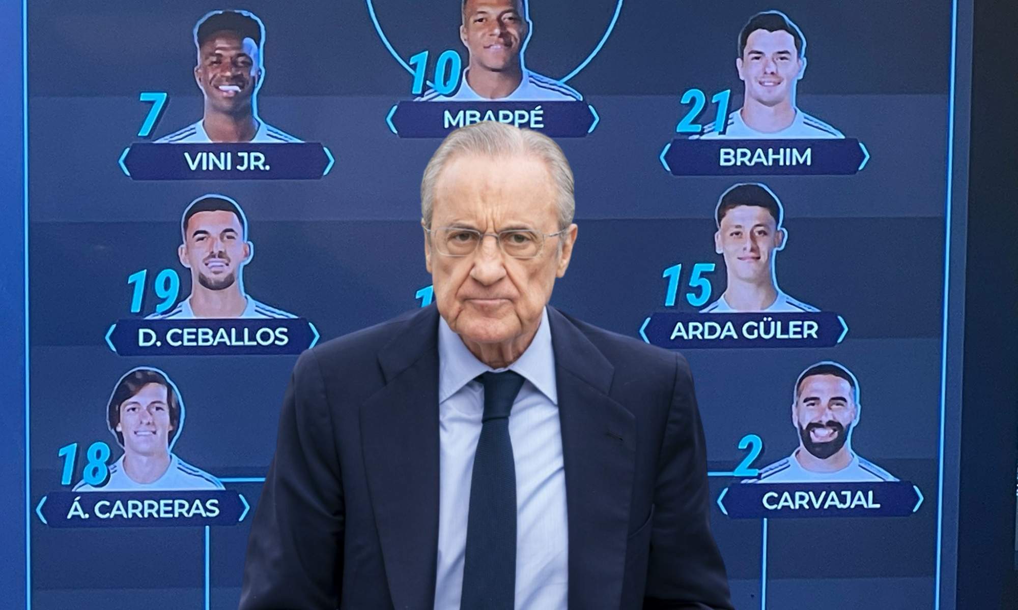 La reacción de Florentino al once titular de Xabi contra la Real