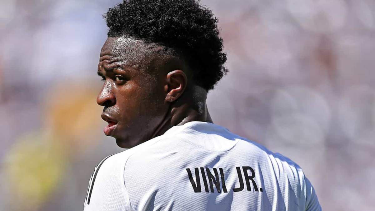 Vinicius durante un partido del Mundial de Clubes