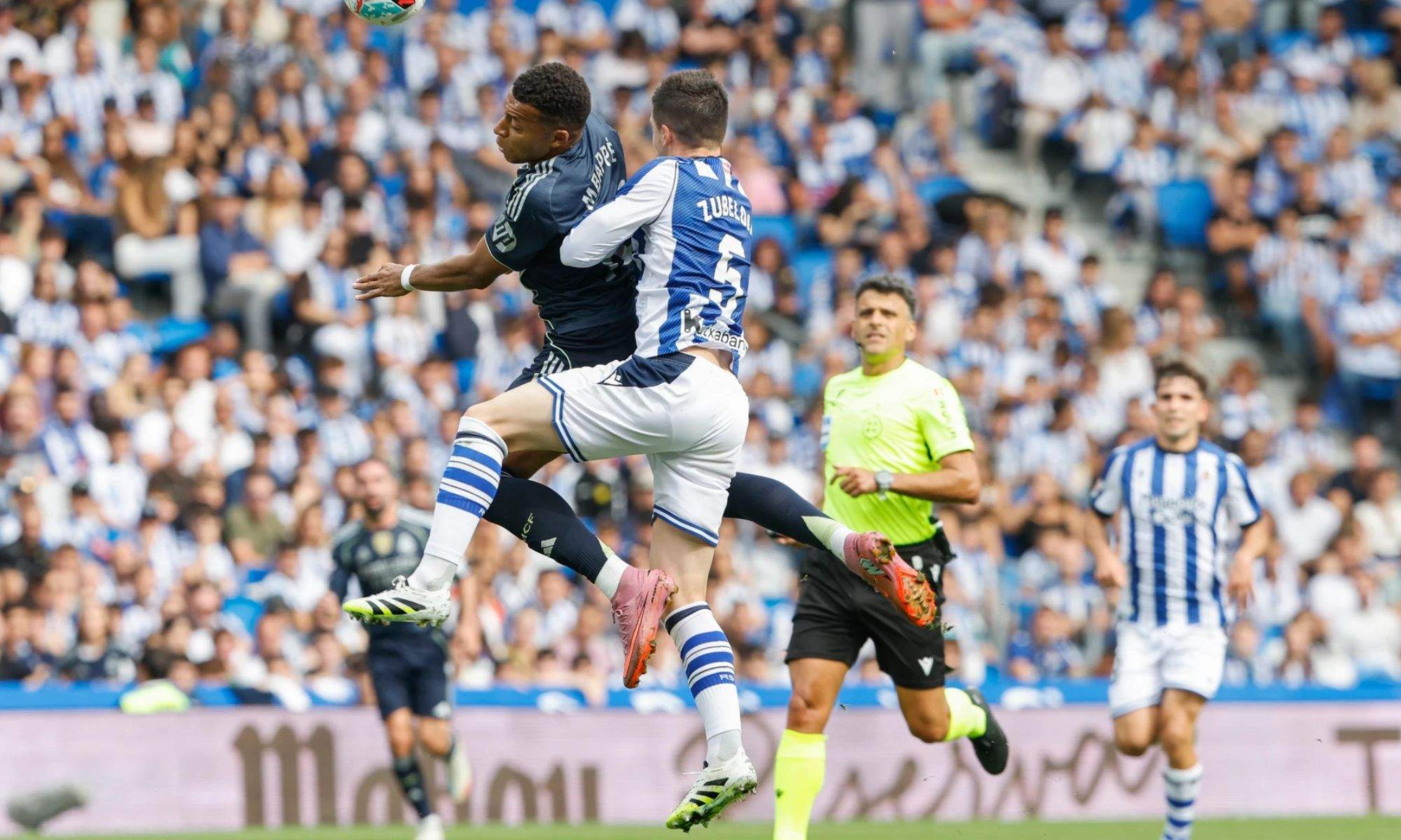 El Real Sociedad-Real Madrid ha sido un partido de máxima tensión