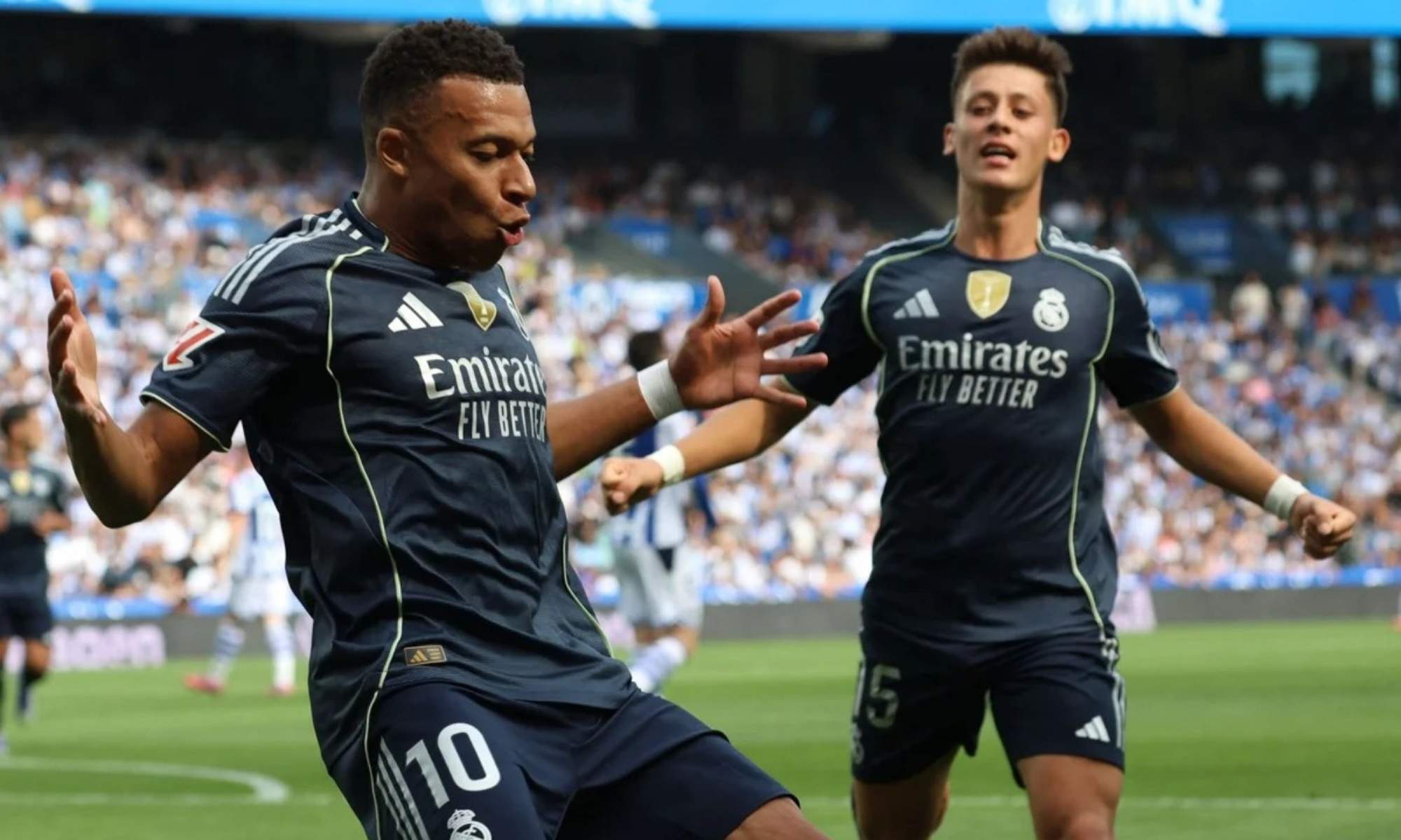 Mbappé pone un 'pero' a la victoria del Real Madrid en Anoeta