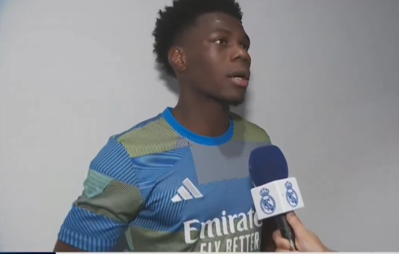 Tchouameni desvela lo más difícil de jugar con 10 en Anoeta: "Todo el tiempo..."