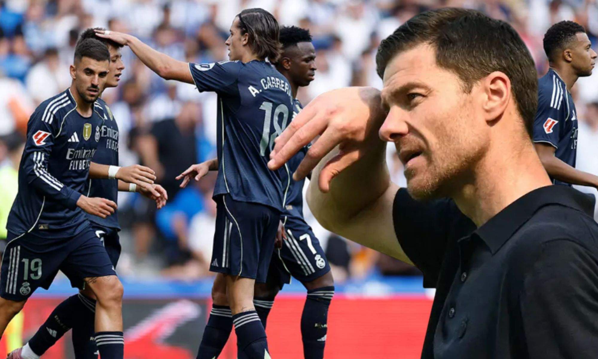 Xabi Alonso señaló al jugador que había hecho un partidazo en el Reale Arena