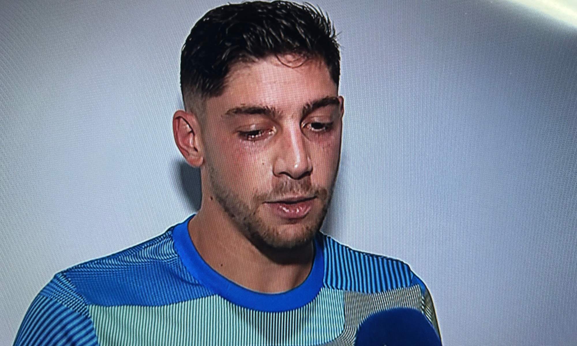 Fede Valverde hablando con Realmadrid TV