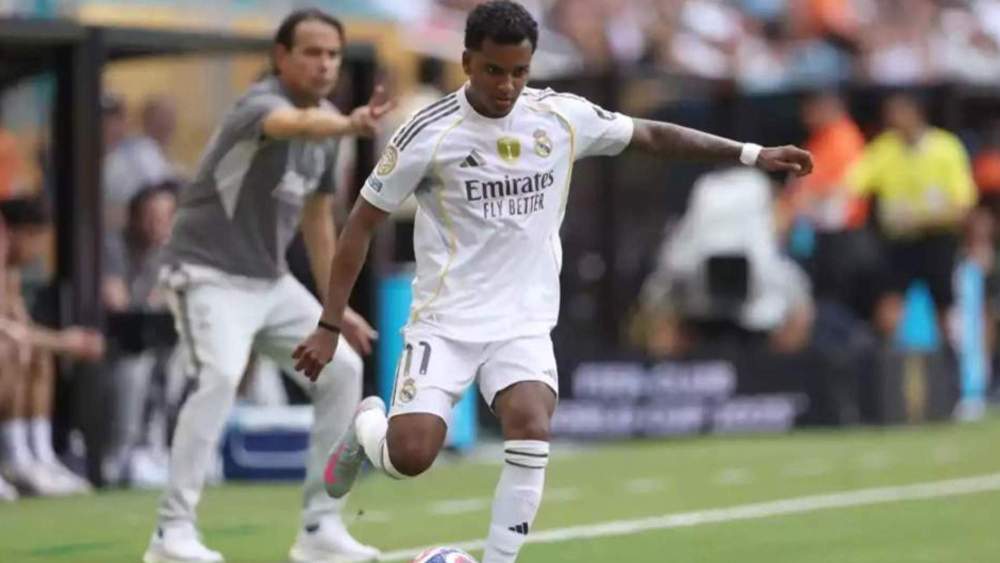 Rodrygo durante un partido del Mundial Rodrygo durante un partido del Mundial