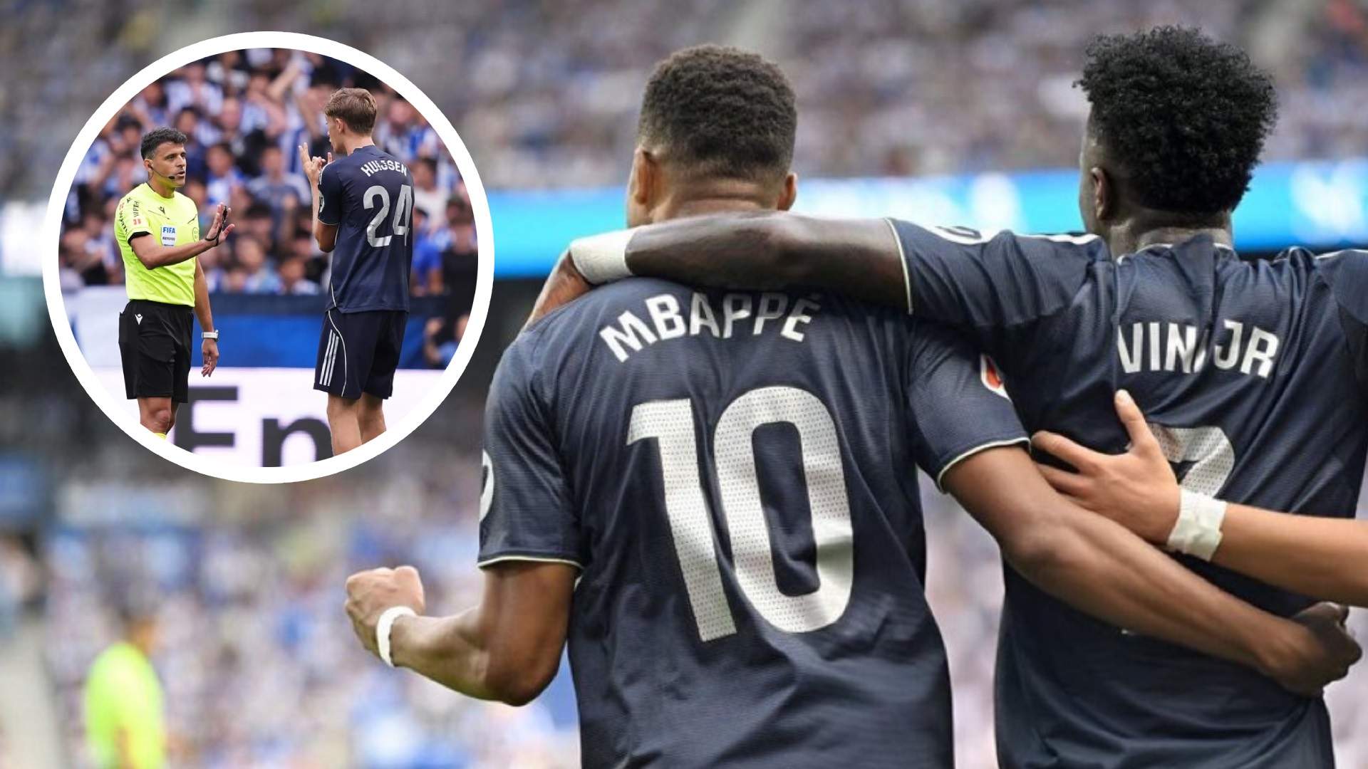 Mbappé y Vinicius, frustrados con el nivel de los árbitros de la Liga Mbappé y Vinicius, frustrados con el nivel de los árbitros de la Liga