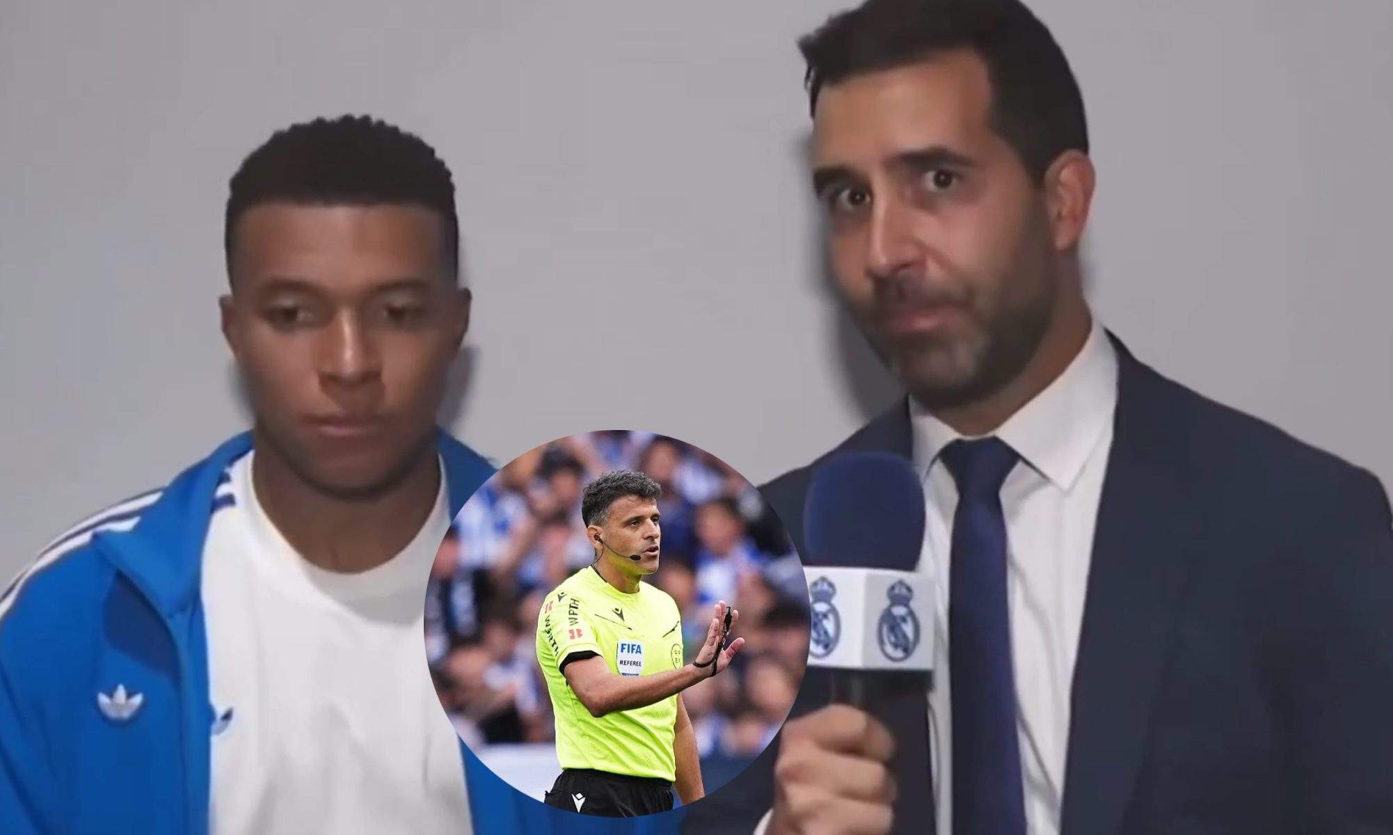 Mbappé no se calla por Gil Manzano