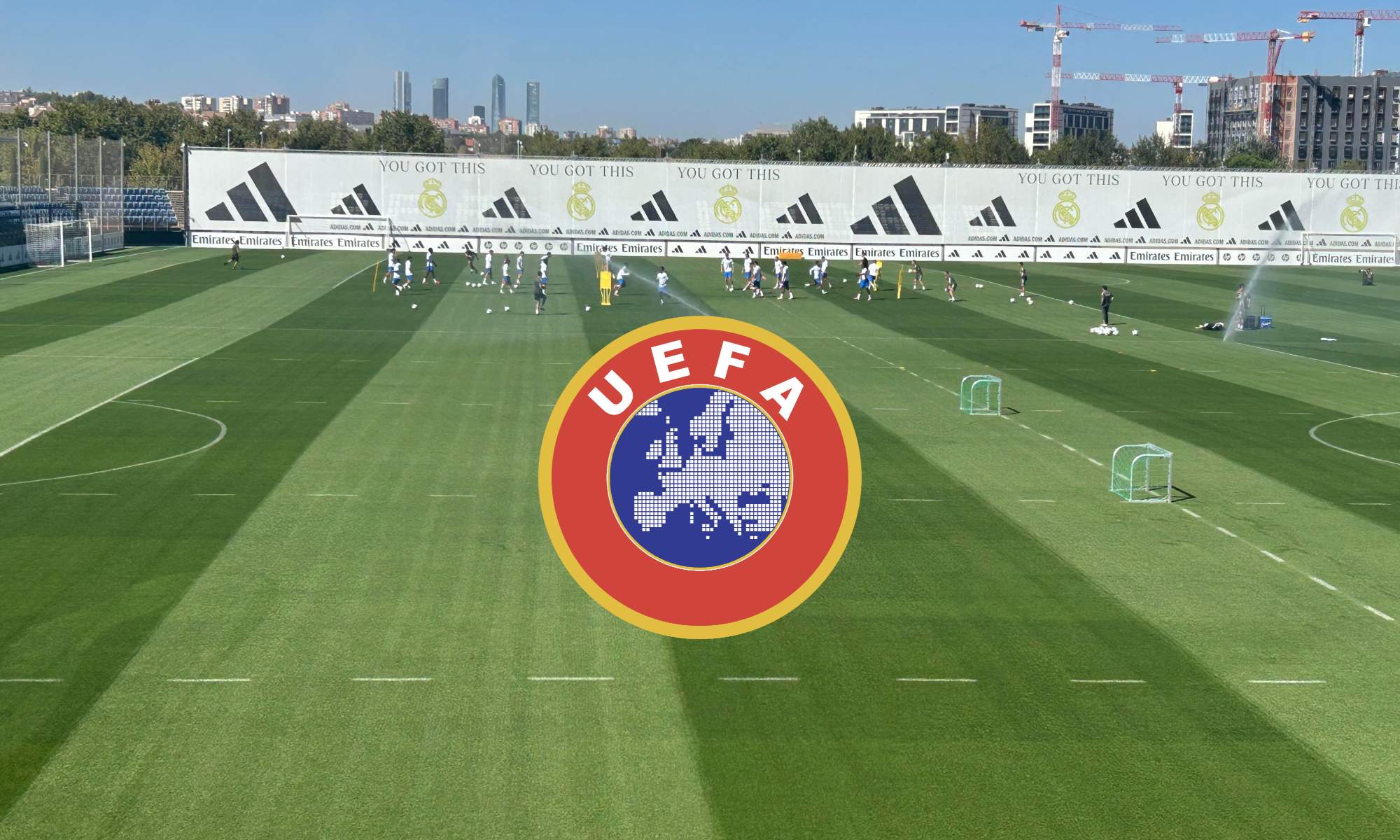 El entrenamiento del Real Madrid se ha retrasado por culpa de LaLiga