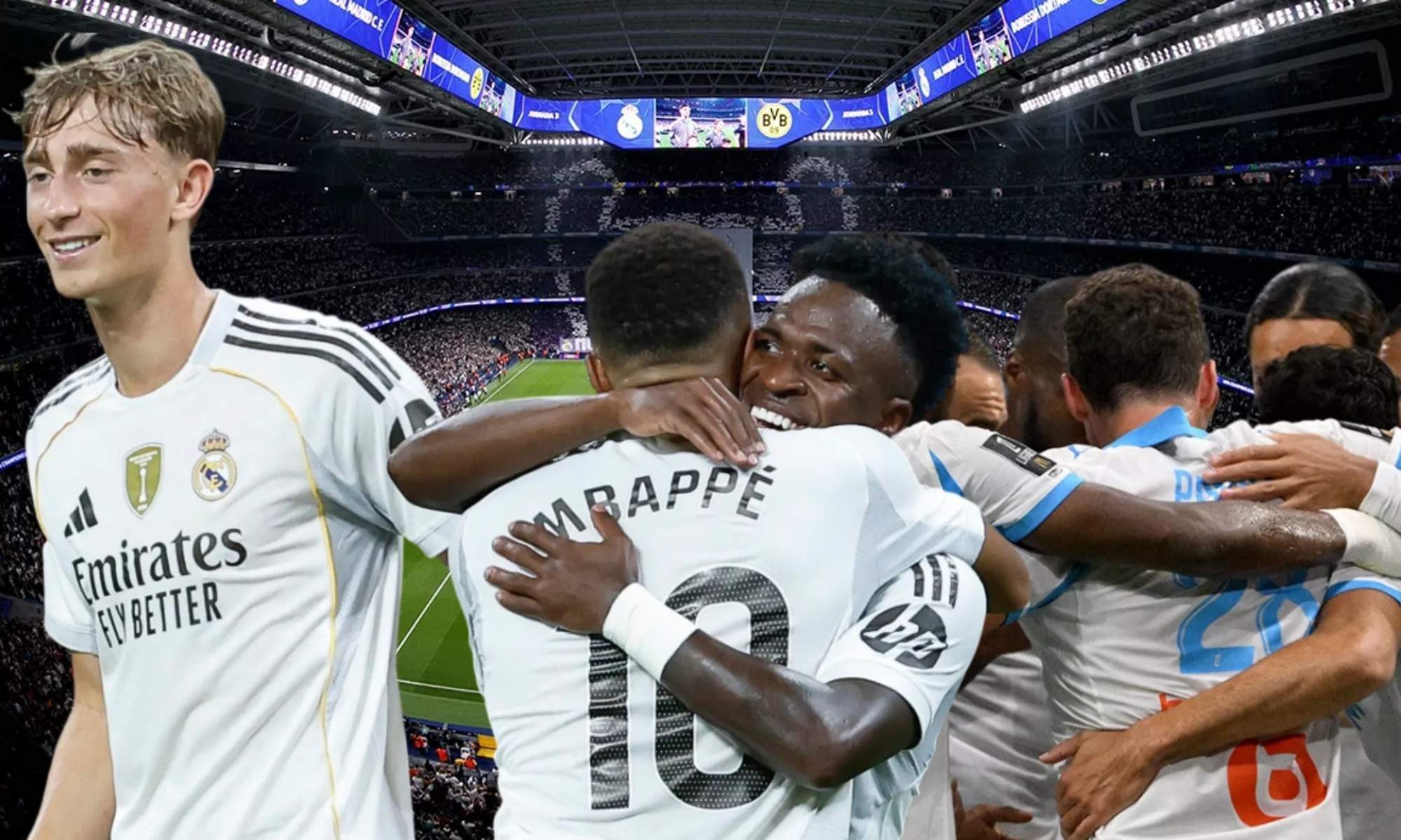 El Olympique de Marsella visitará Chamartín con una baja sensible de última hora para medirse al Real Madrid en el debut de la Champions.