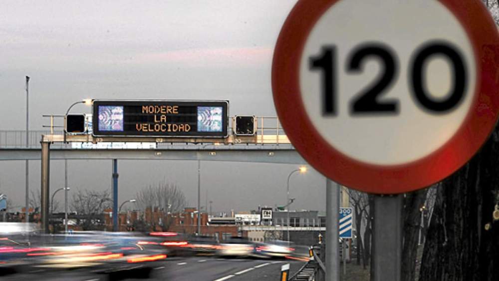 autopista españa velocidad 120
