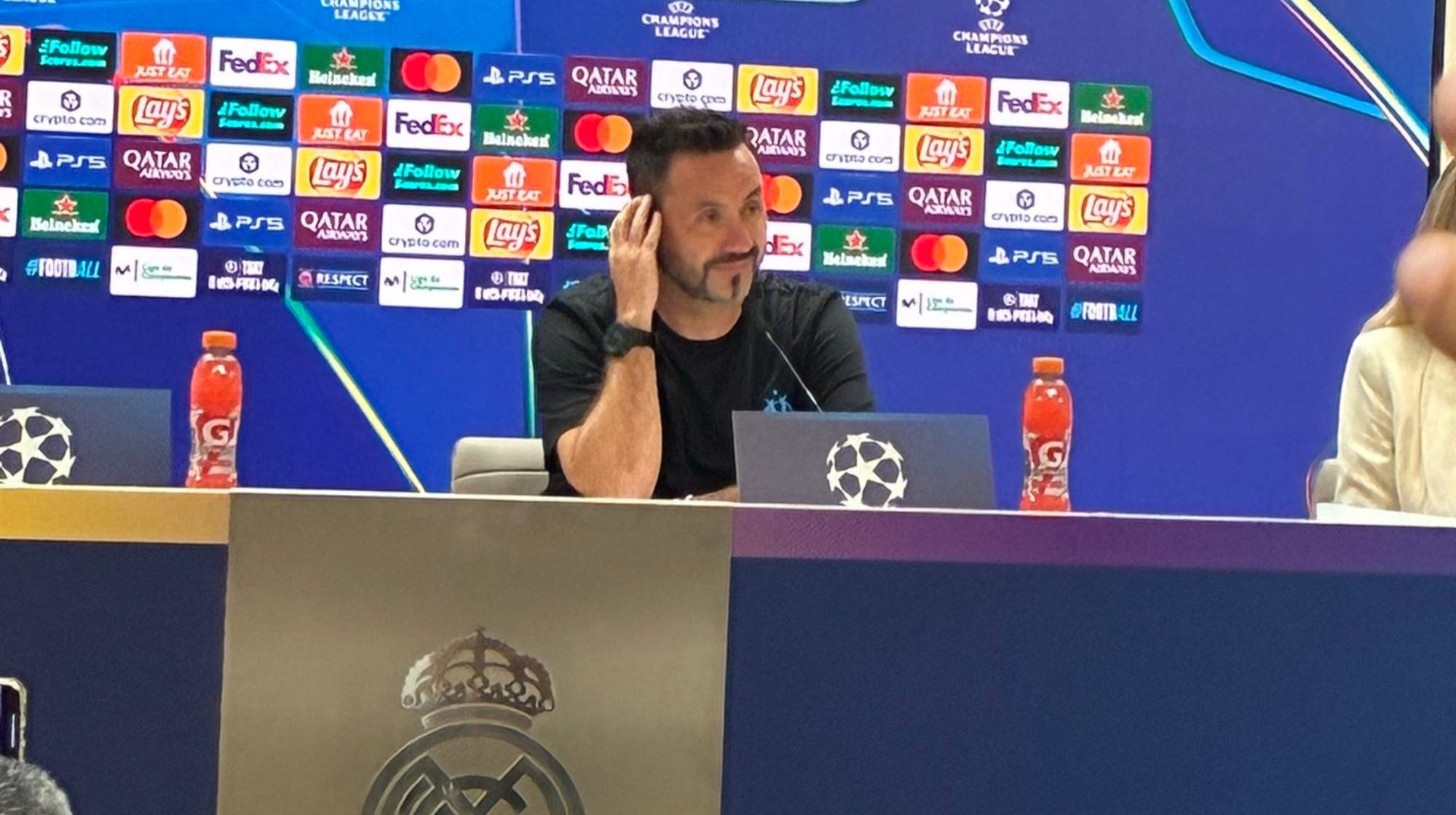 De Zerbi, tajante sobre lo que viene en Real Madrid vs. Marsella. 