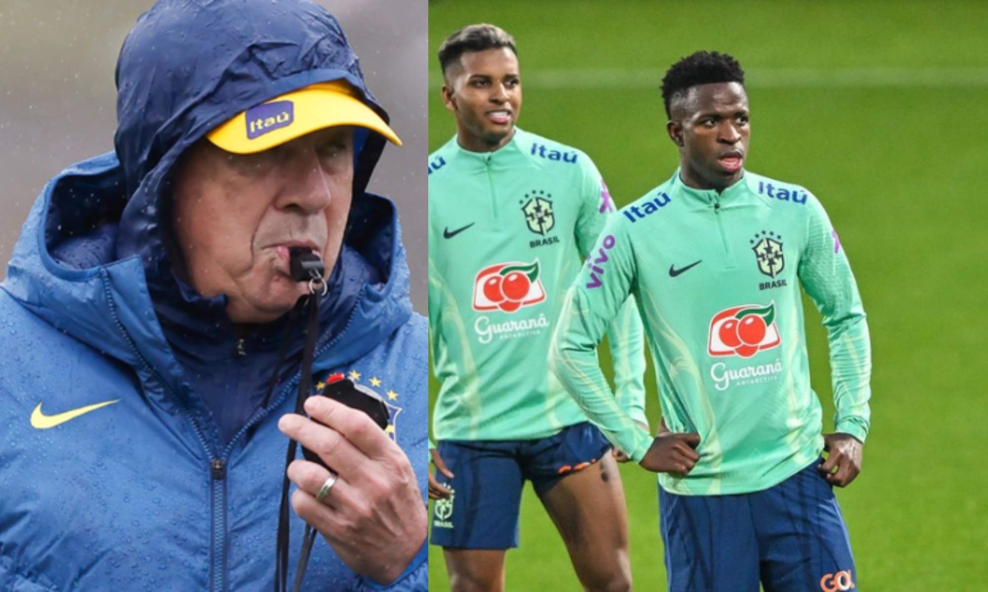 Ancelotti dispuesto a llevar a Rodrygo y Vinicius: Endrick tendrá que esperar
