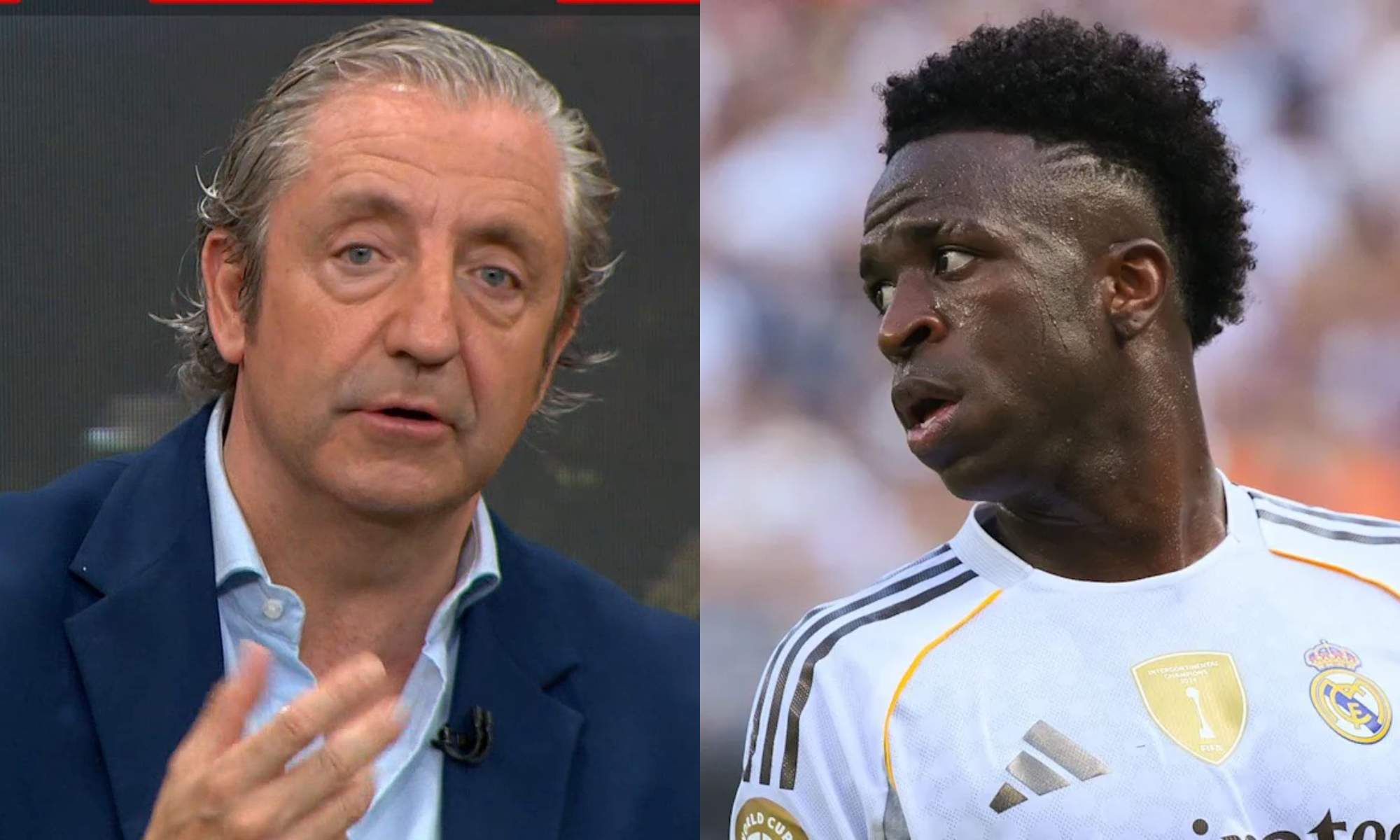 Josep Pedrerol vuelve a elevar la presión sobre Vinicius Junior.