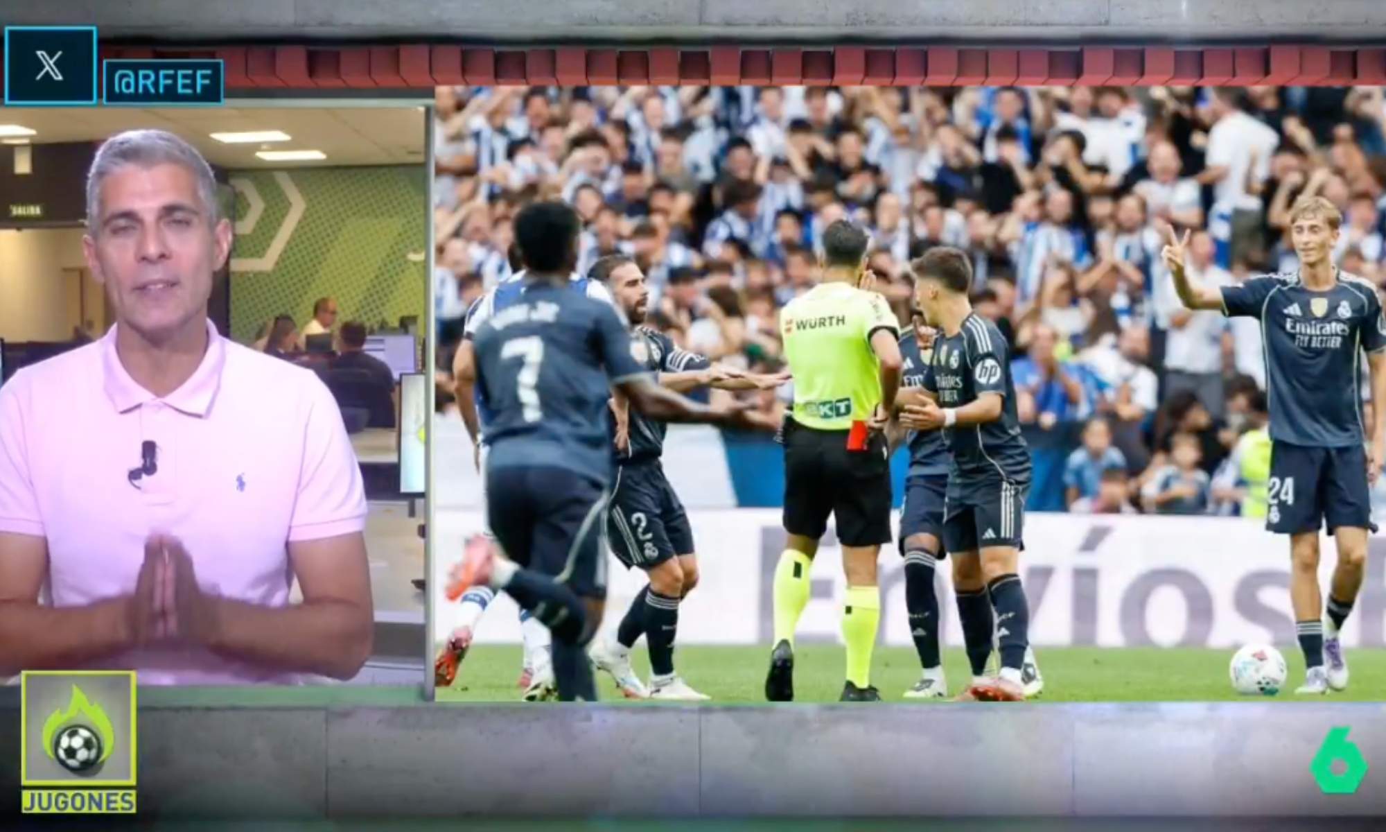 José Luis Sánchez ha desvelado que el Real Madrid recurrirá la sanción de la Federación a Dean Huijsen.