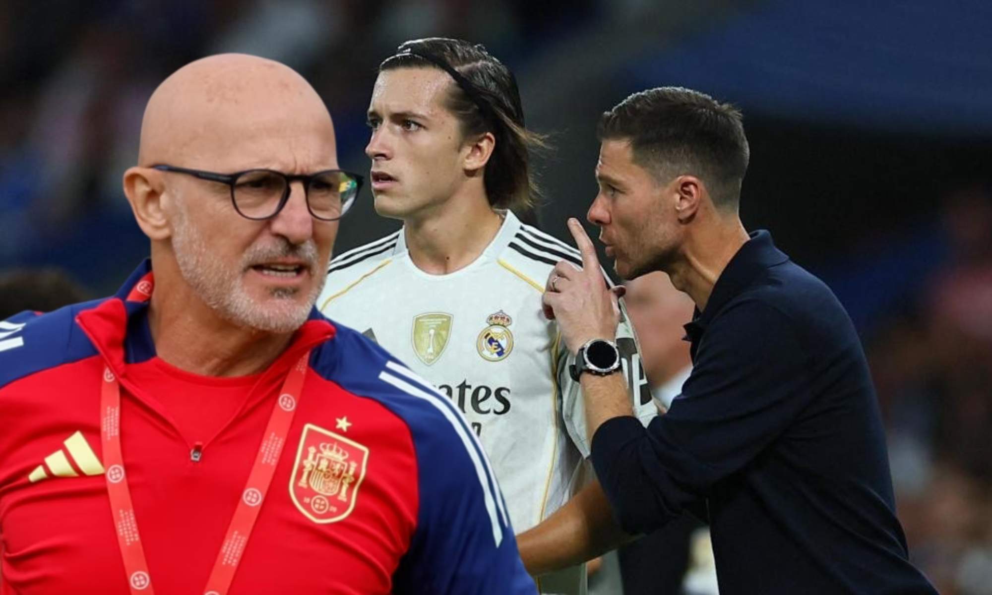 Luis de la Fuente puede haber cambiado de criterio con Álvaro Carreras, que la está rompiendo en el Real Madrid.