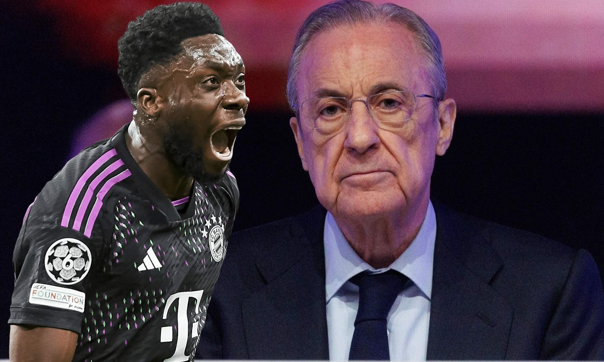 El Real Madrid celebra la firma de Alphonso Davies