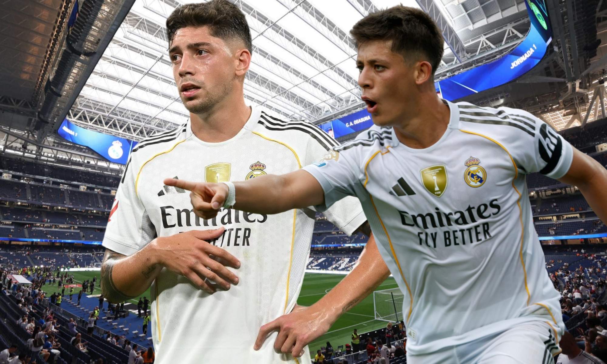 Fede Valverde y Arda Güler