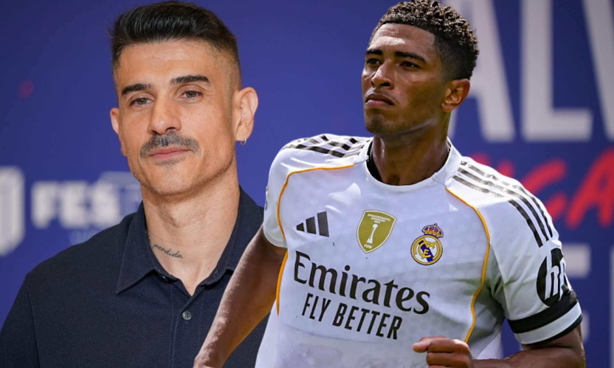 Álvaro Benito señala al jugador que Xabi va a quitar para meter a Bellingham