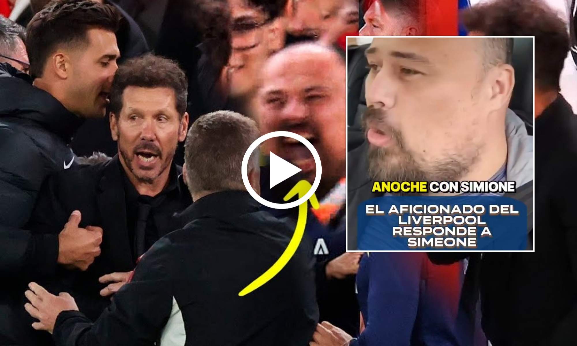 El aficionado del Liverpool que se peleó con Simeone estalla en redes: "Es un c..."