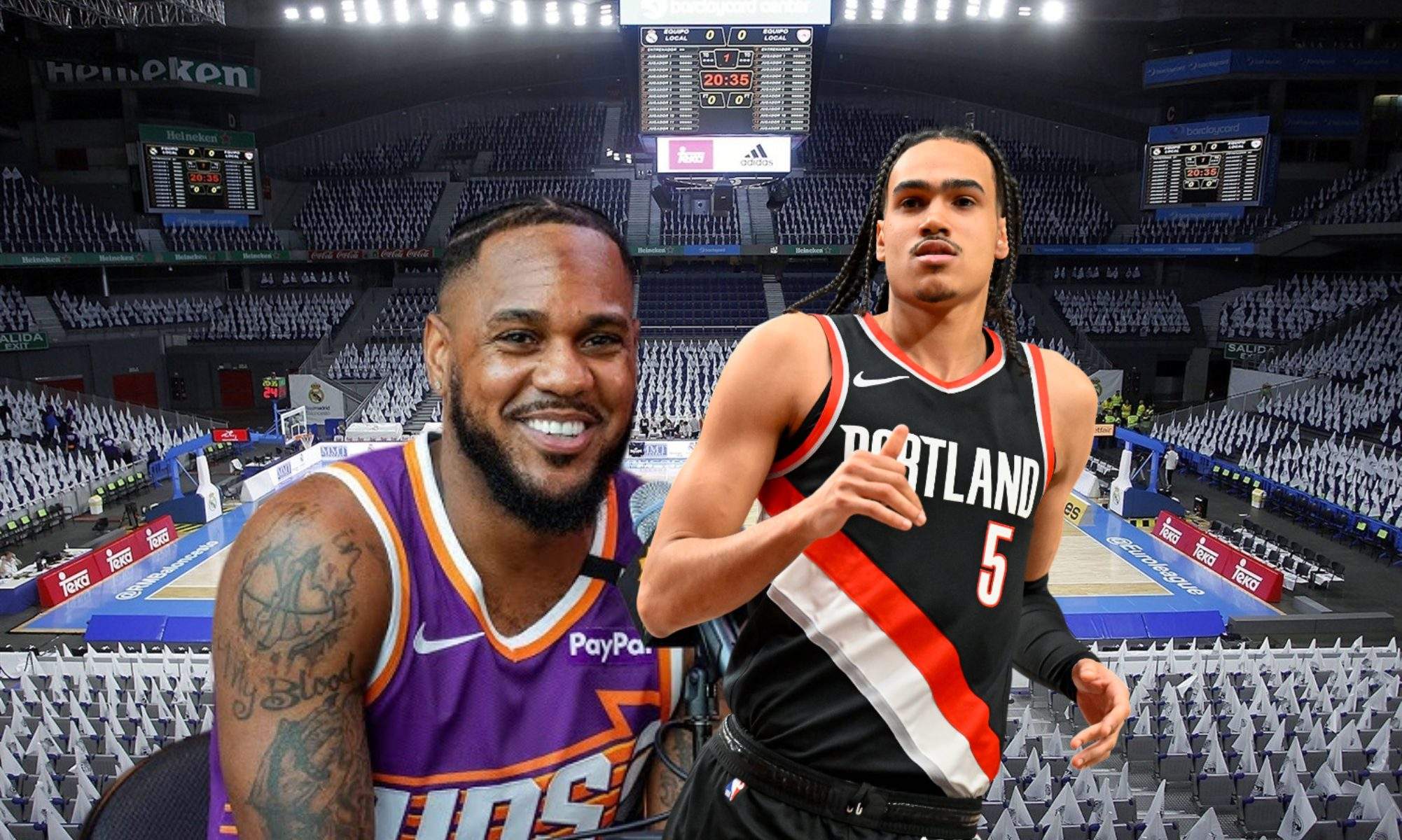 Morris y Banton, fichajes del Madrid