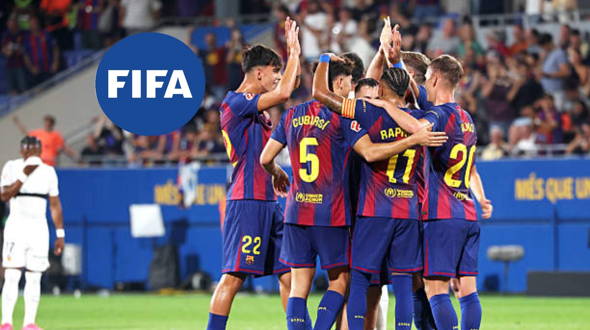 De Mon, tajante sobre un posible descenso de Barcelona por la FIFA.