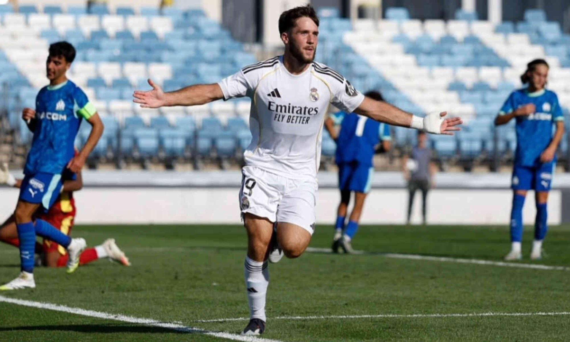 Así es Jaime Barroso, delantero del Real Madrid