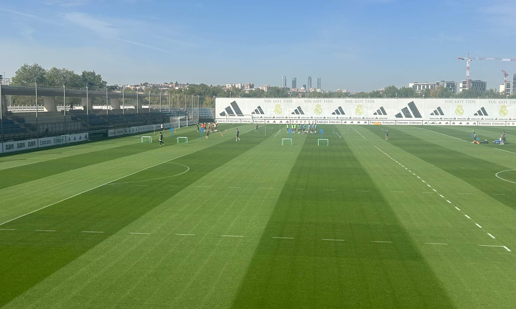 El Real Madrid ya se ejercita antes de recibir al Espanyol El Real Madrid ya se ejercita antes de recibir al Espanyol