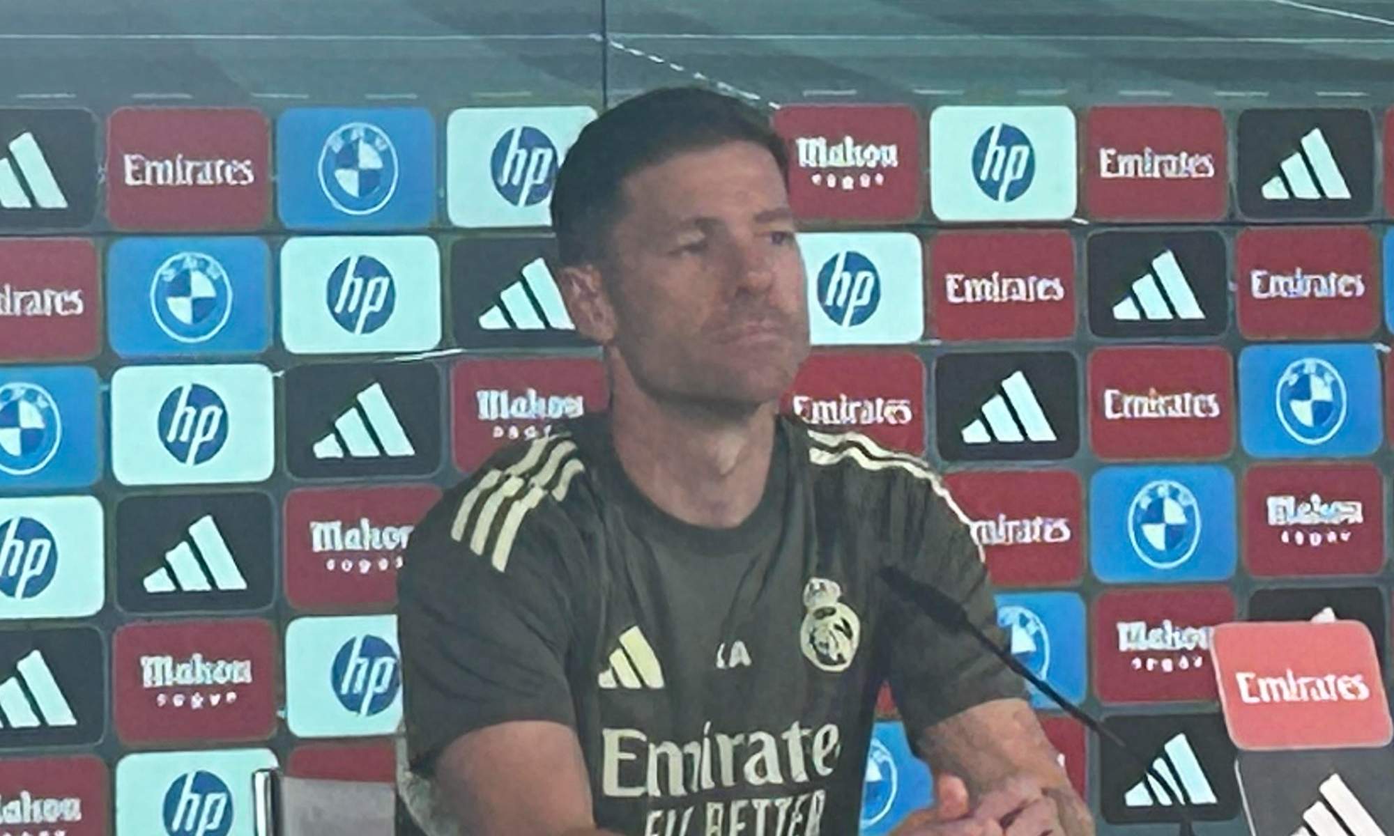 Xabi Alonso ha comparecido ante los medios en la previa al partido frente al Espanyol