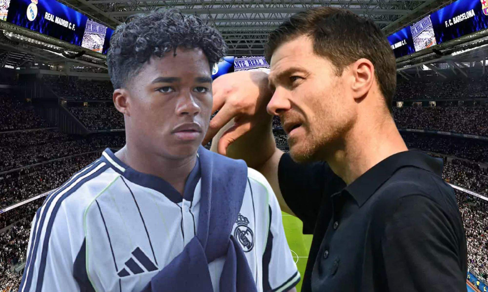 Xabi Alonso alecciona a Endrick sobre su papel en el próximo partido del Real Madrid